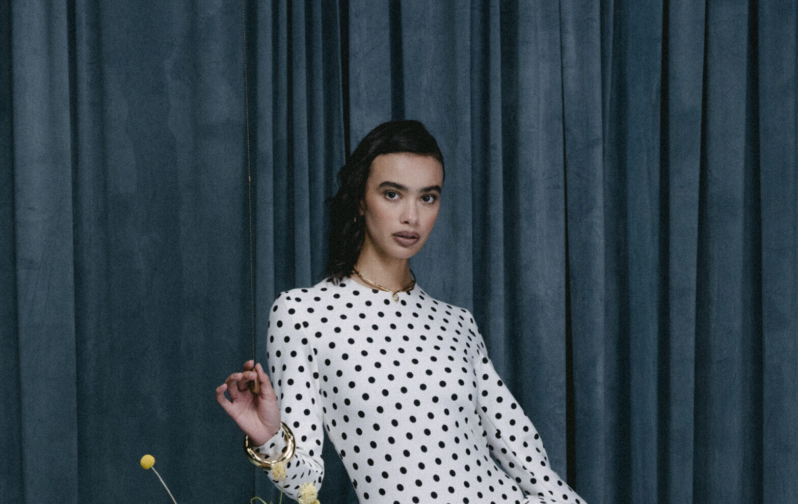 Bleu Gâteau for Schön! Magazine, makeup by Gabriel Barse
